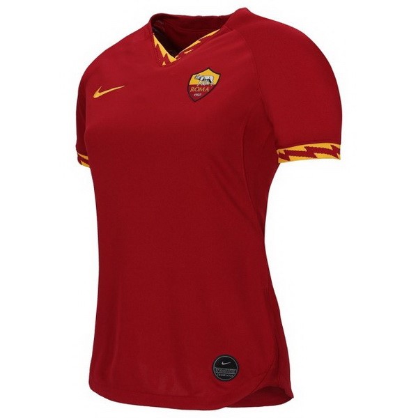 Camiseta AS Roma Primera Mujer 2019-2020 Borgona